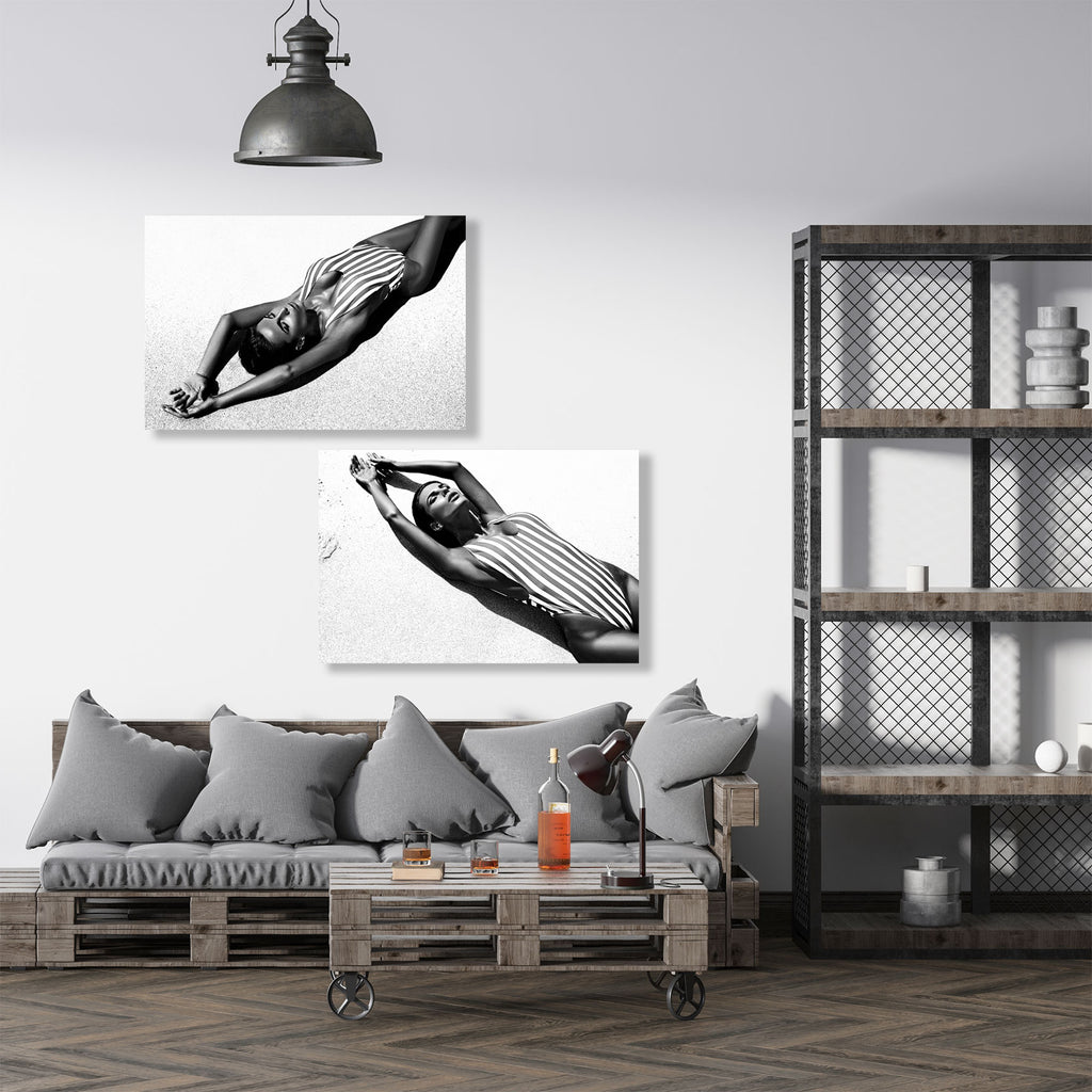 Beach Girl Photography, Set of 2