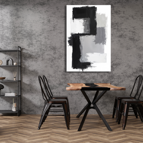 Black & White – Abstract Art