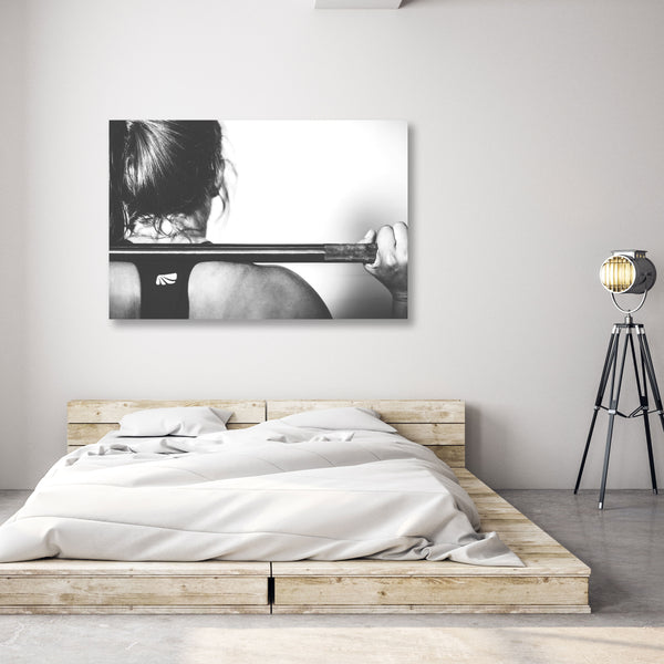 Woman in Gym, Extra-large Photography