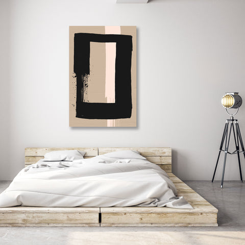 Abstract Shapes in Beige