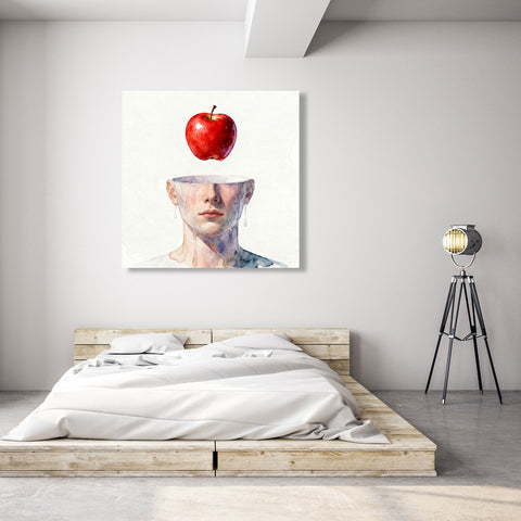 Abstract Composition with Apple