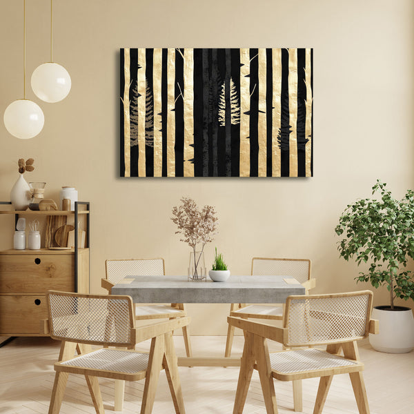 Abstract Golden Forest