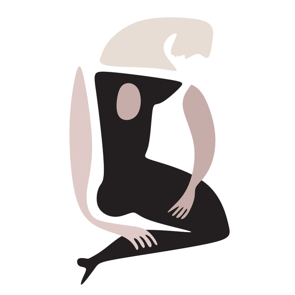 Abstract Women Figures, ART SET of 3