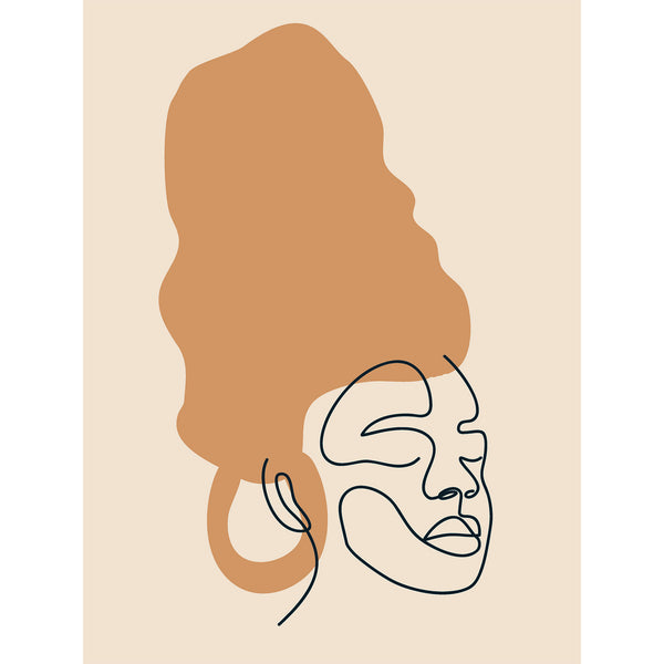 Elegant Afro Women Portraits, Digital Art