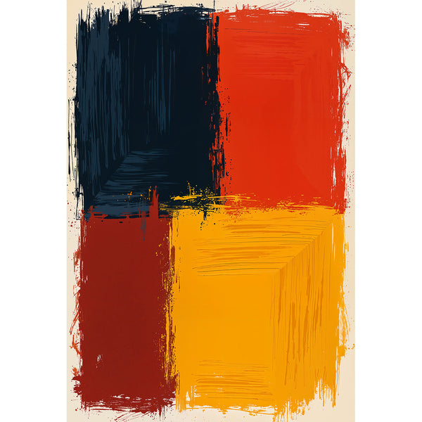 Brushstroke Modern Design, Set of 2