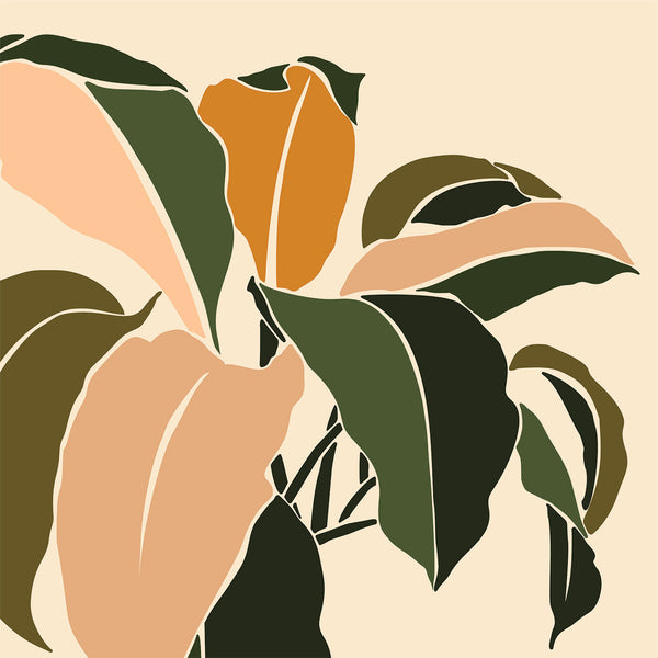 Leaves Composition, Art Set