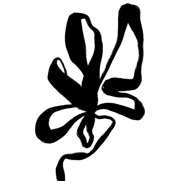 Abstract Plants in Scandinavian Style, ART SET of 2