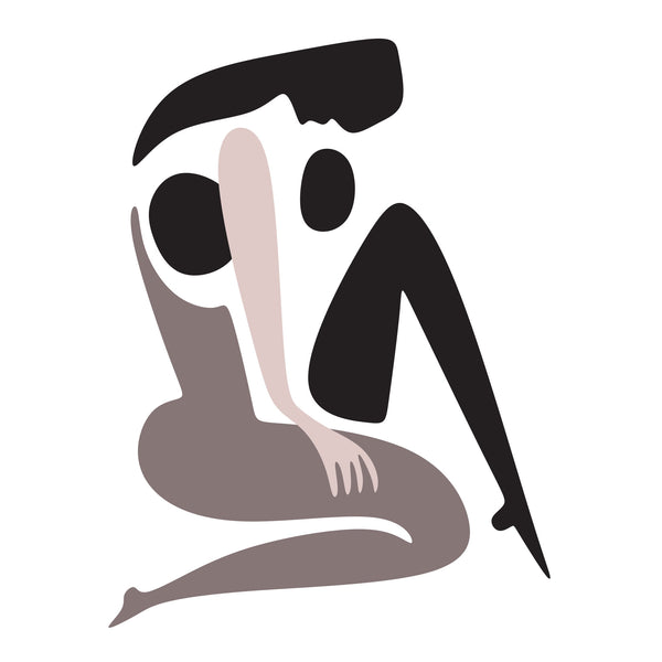 Abstract Women Figures, ART SET of 3