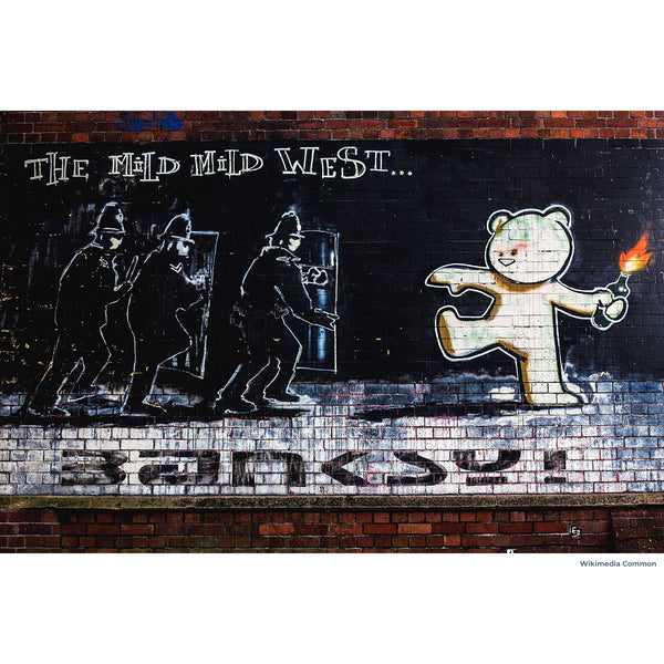 Banksy The Mild Mild West, Graffiti