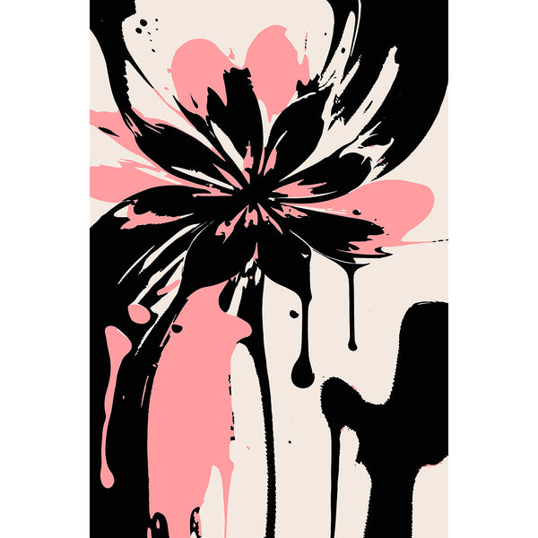 Abstract Pink Flower