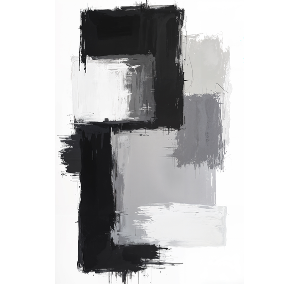Black & White – Abstract Art