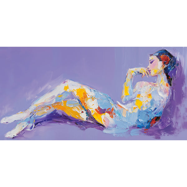Reclining Woman, Portrait