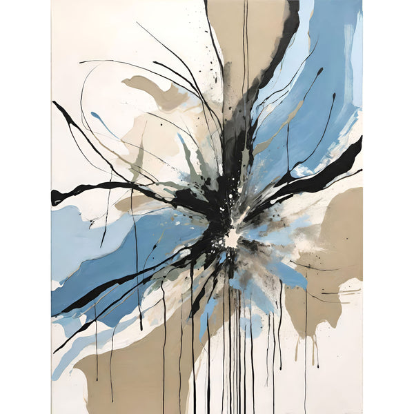 Abstract Blue Vortex