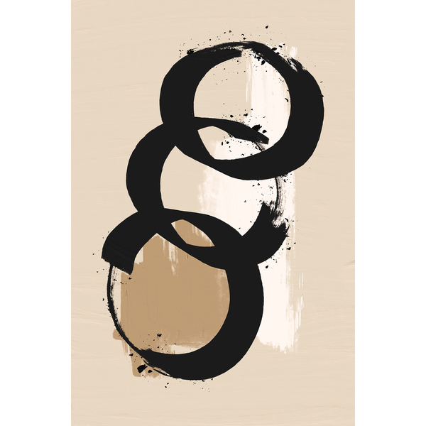 Abstract Loop in Beige