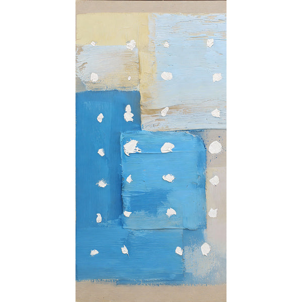 Behind Blue, Abstract Painting