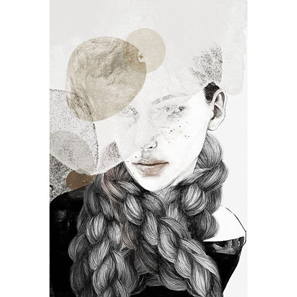 Woman with Secret, Painting