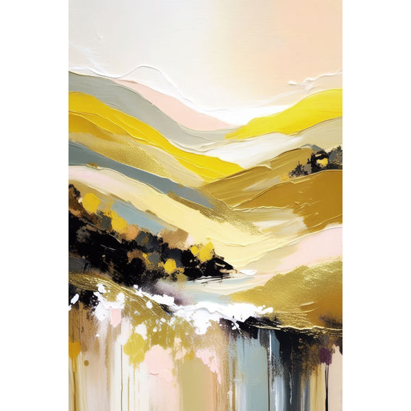 Abstract Watercolor Landscape