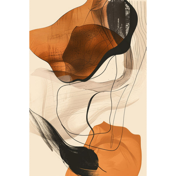 Chaos, Abstract Watercolor Composition