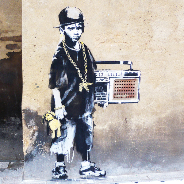 Banksy, B-Boy, Graffiti