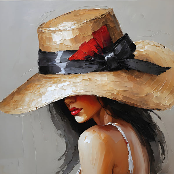 Hidden Beauty, Woman Portrait