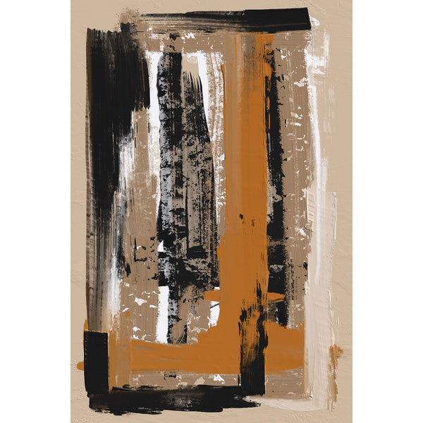 Abstract Brown Painting
