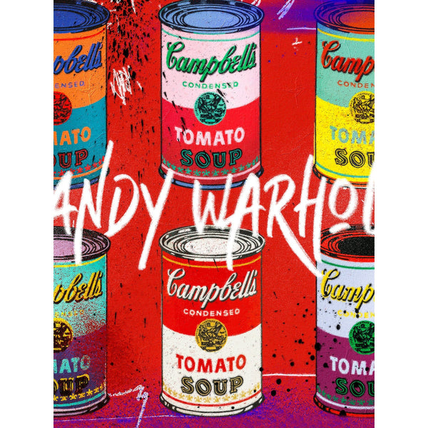 Pop Art Poster In Warhol Style