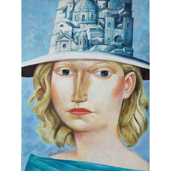 City Woman portrait, Reproduction