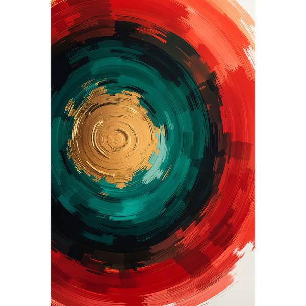Abstract Multicolor Circles