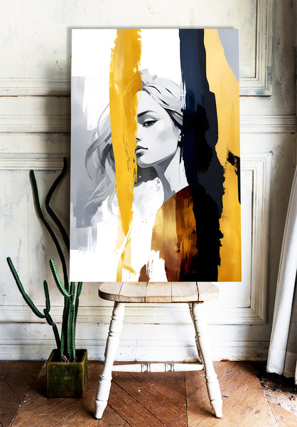 Abstract Woman's Portrait, New Collection