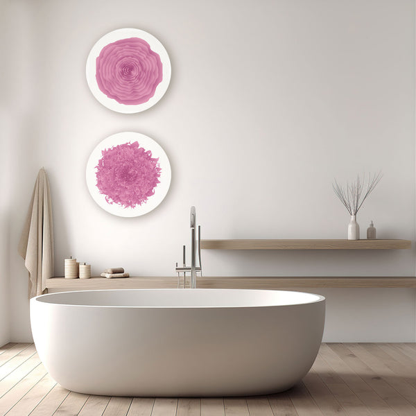 Pink Flowers, Set