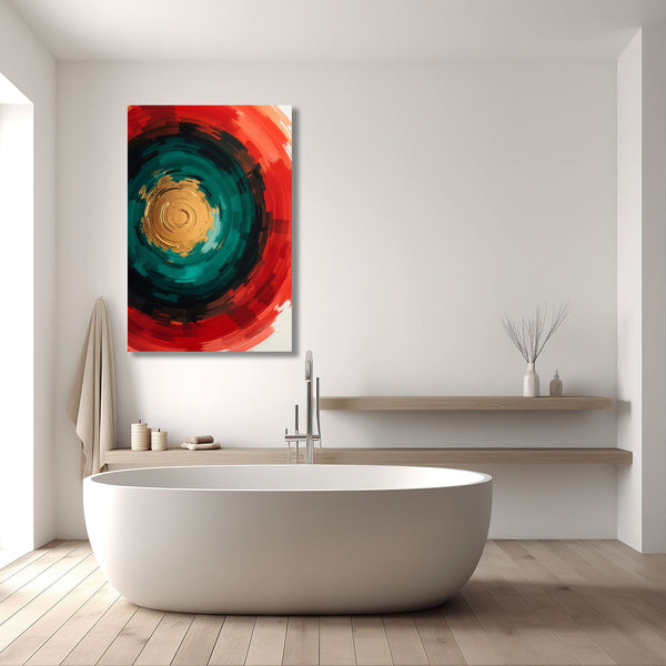 Abstract Multicolor Circles