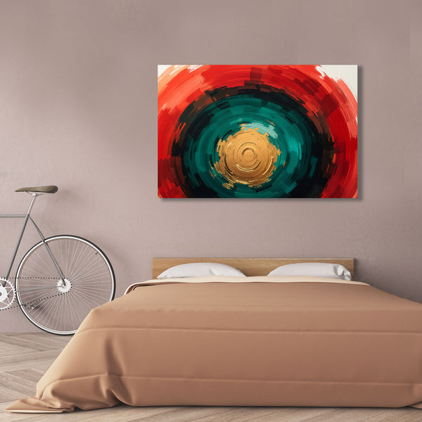 Abstract Multicolor Circles