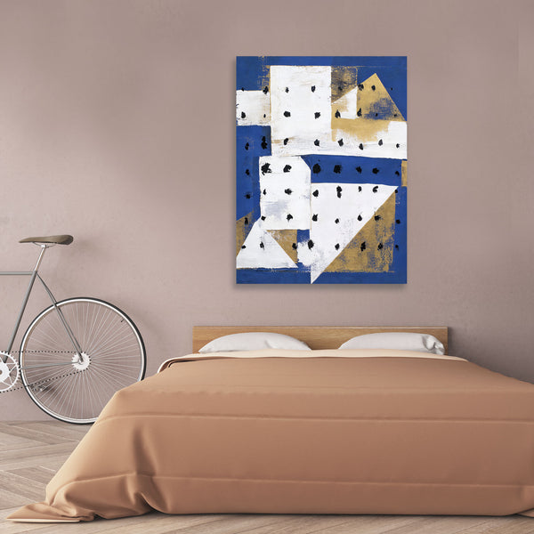 Dots in Row, Abstract Art