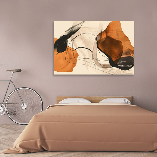 Chaos, Abstract Watercolor Composition