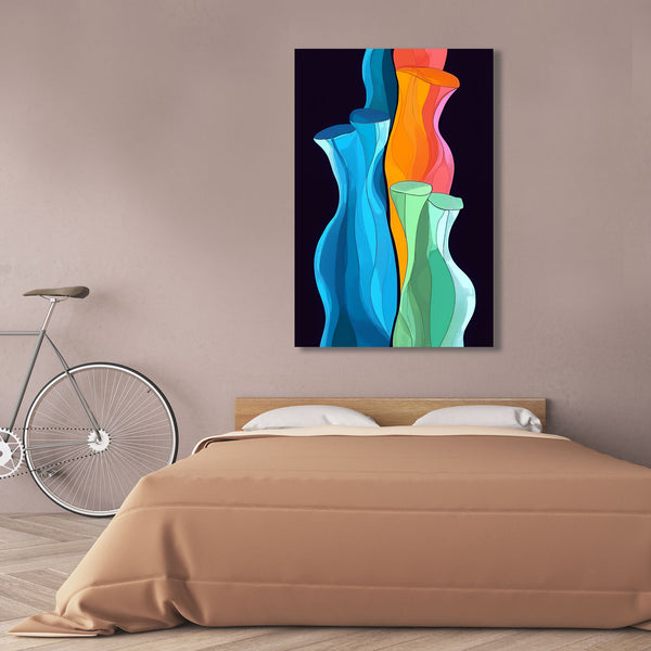 Abstract Multicolor Pipes