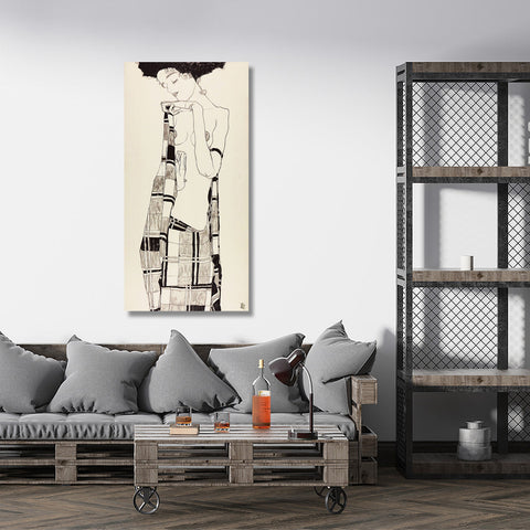 Portrait of Gerti Schiele, Reproduction