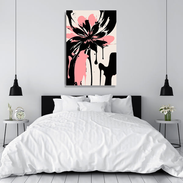Abstract Pink Flower