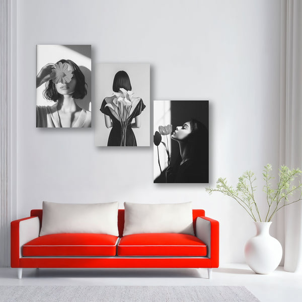 Fashion Models Photography, Set of 3