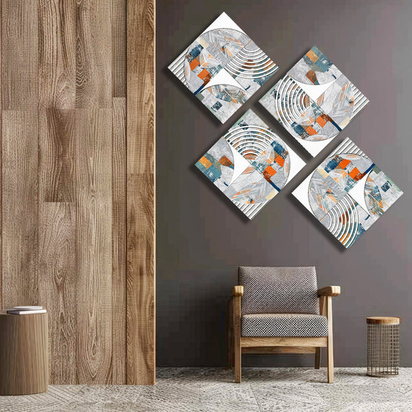 Abstract Tiles ART SET of 2
