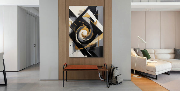Black & Gold Geometry