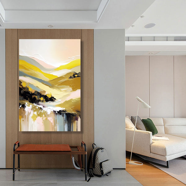 Abstract Watercolor Landscape