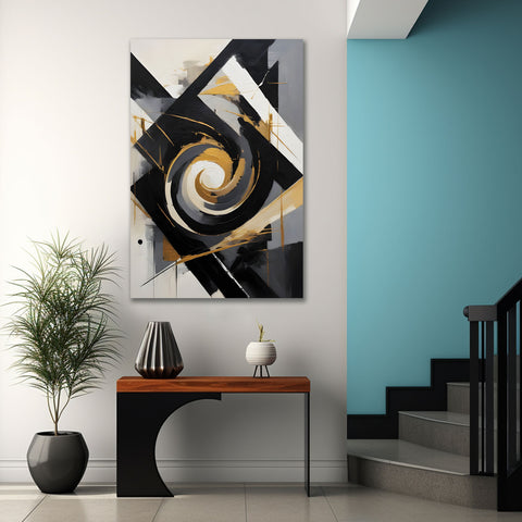 Black & Gold Geometry