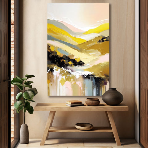 Abstract Watercolor Landscape