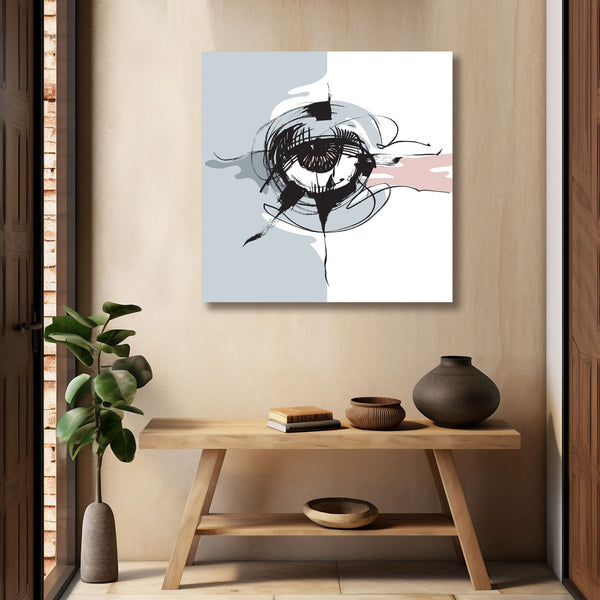 Abstract background with eye