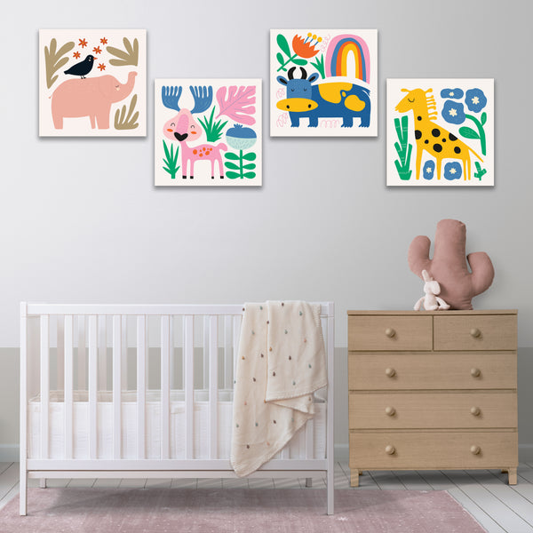 Animals Collage for Baby and Toddler, SET