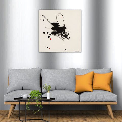 Banksy Mosquito, Graffiti