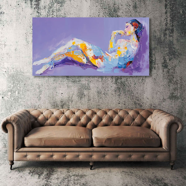 Reclining Woman, Portrait