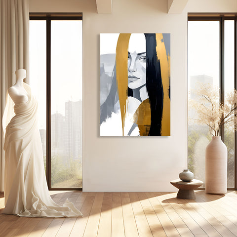Abstract Woman's Portrait, New Collection
