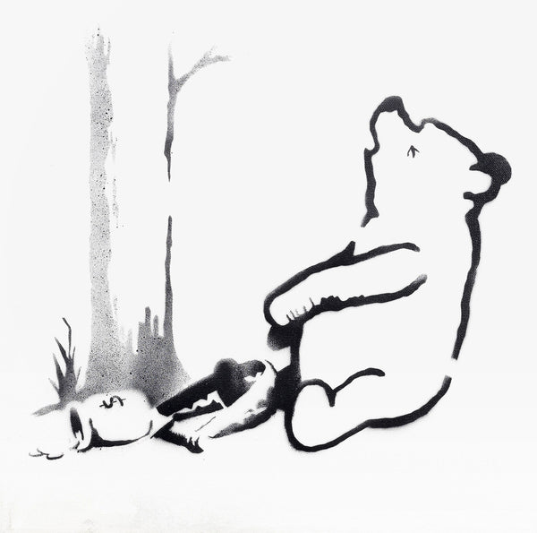 Winnie the Pooh Bear, Graffiti