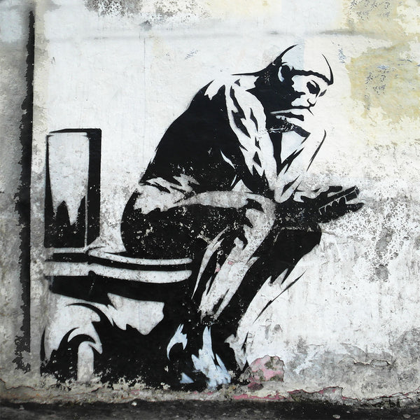Thinker (not Banksy), Street Art